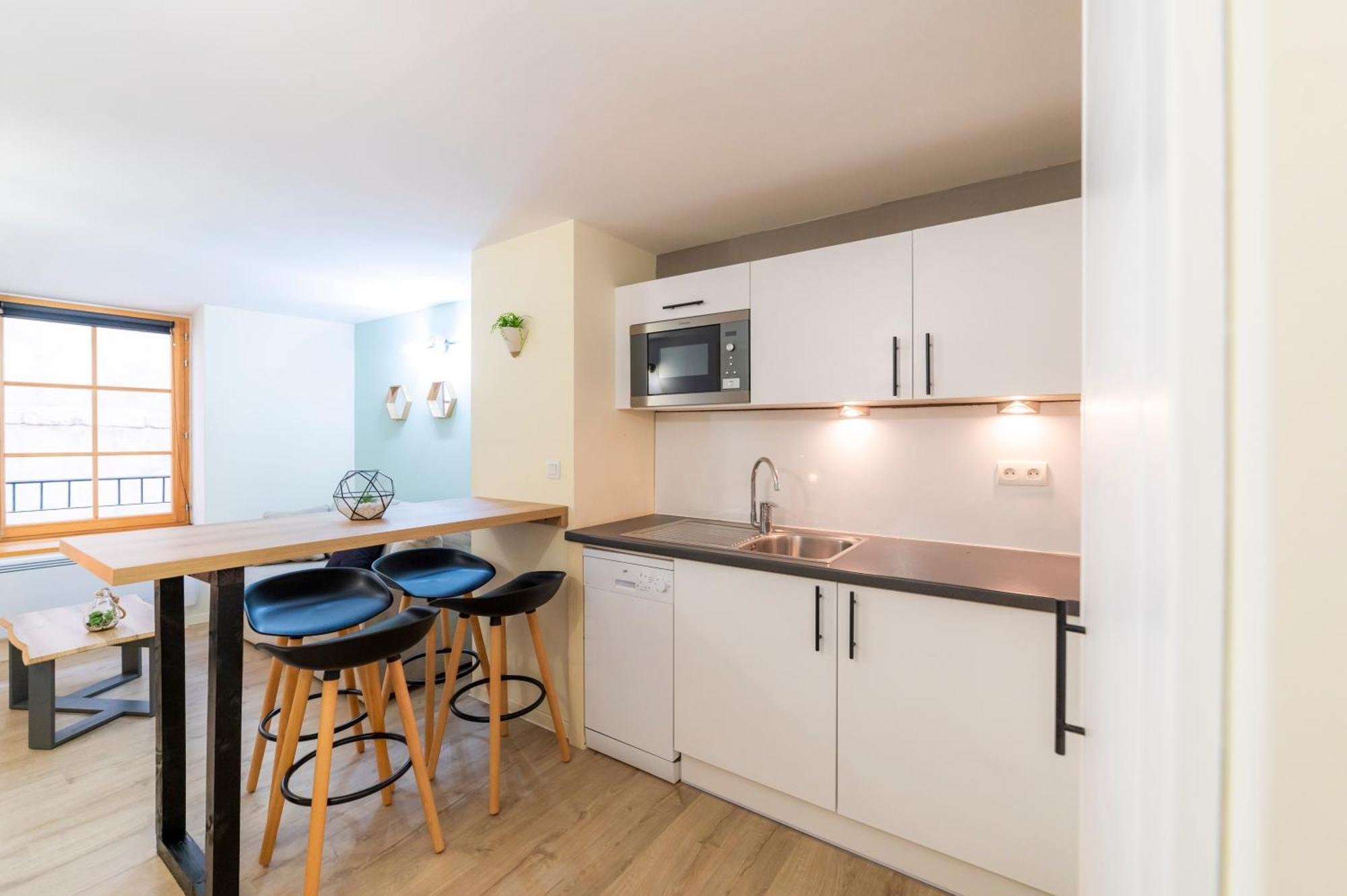 Apartmán T2 Au Coeur Du Centre Historique De Briancon #3 Exteriér fotografie
